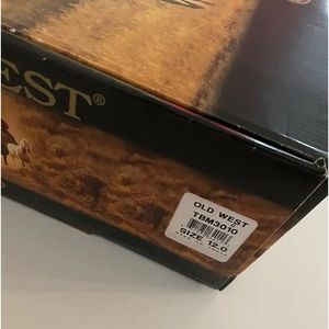 Men’s Cowboy Boots Size 12